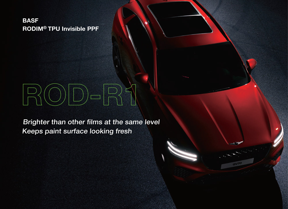 high-quality ppf for cars by BASF Rodim in india
